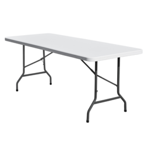 Keskelt kokkupandav laud 180 x 75 cm